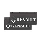 Брызговик RENAULT  1215  420x200/ЧернБел/  /к-т2шт/  РОССИЯ