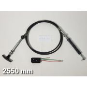 ТросPTO UNIVERSAL  HD99M98-02500(рукоятка-наконечник)  ---  (L=2500mm)  TSK