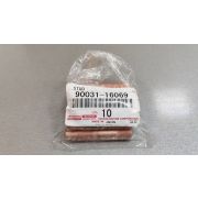Шпилька TOYOTA  90031-16069/9349-10159/SZ126-10012  M10x1.5-M10x1.25xL57mm/дляВыхКол/Медн  ORIGINAL*