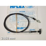ТросПодъемаКабины ISUZU  9CZ8038/9CZ8079  1-62500-670-5/4/6  EXZ,CXZ,CVR,2457mm  TSK